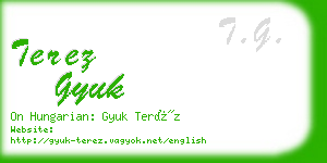 terez gyuk business card